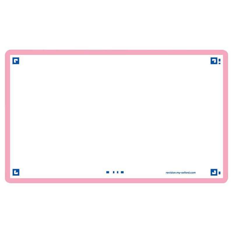 Oxford Fiches "Flash 2.0", 75 x 125 mm, uni, rose