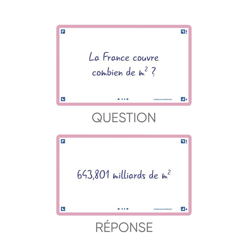 Oxford 400133891 index card Pink 80 pc(s)