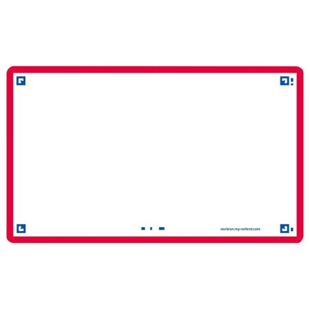 Oxford Fiches "Flash 2.0", 75 x 125 mm, uni, rouge