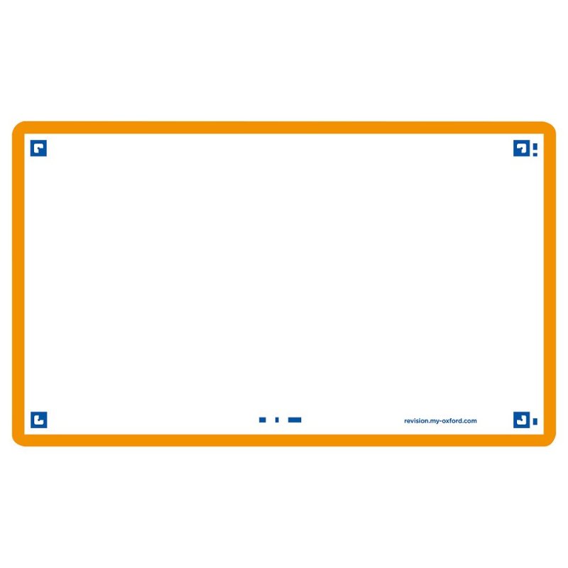 Oxford Fiches "Flash 2.0", 75 x 125 mm, uni, orange