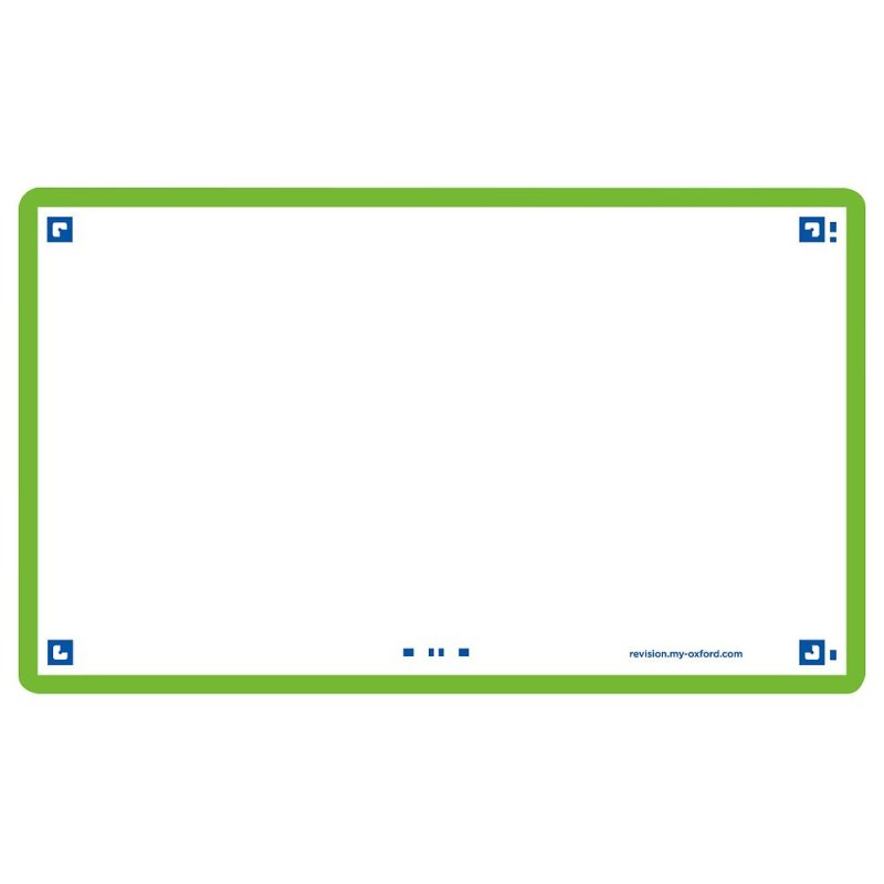 Oxford Fiches "Flash 2.0", 75 x 125 mm, uni, vert