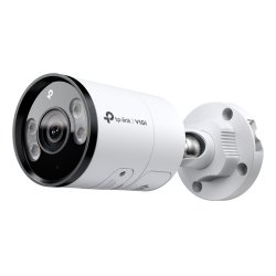 TP-LINK (InSight S385 4MM) VIGI 8MP Outdoor Full-Colour Bullet Network Camera w/ 4mm Lens, IP67, PoE, AI