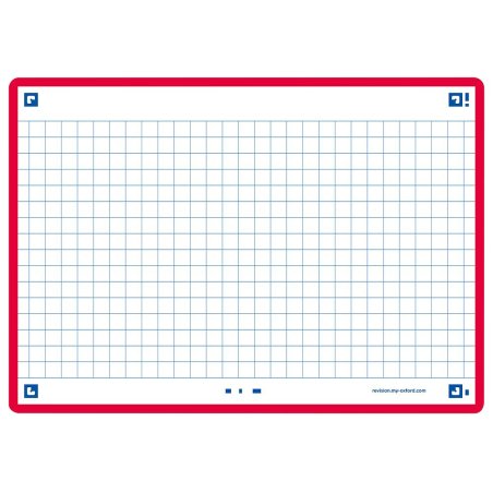 Oxford Fiches "Flash 2.0", 105 x 148 mm, rouge