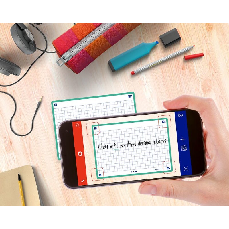 Oxford Fiches "Flash 2.0", 105 x 148 mm, menthe