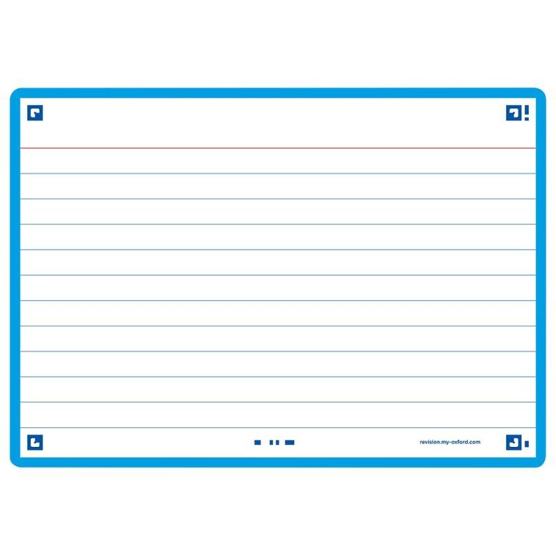 Oxford 400133912 intercalaire Turquoise 80 pièce(s)