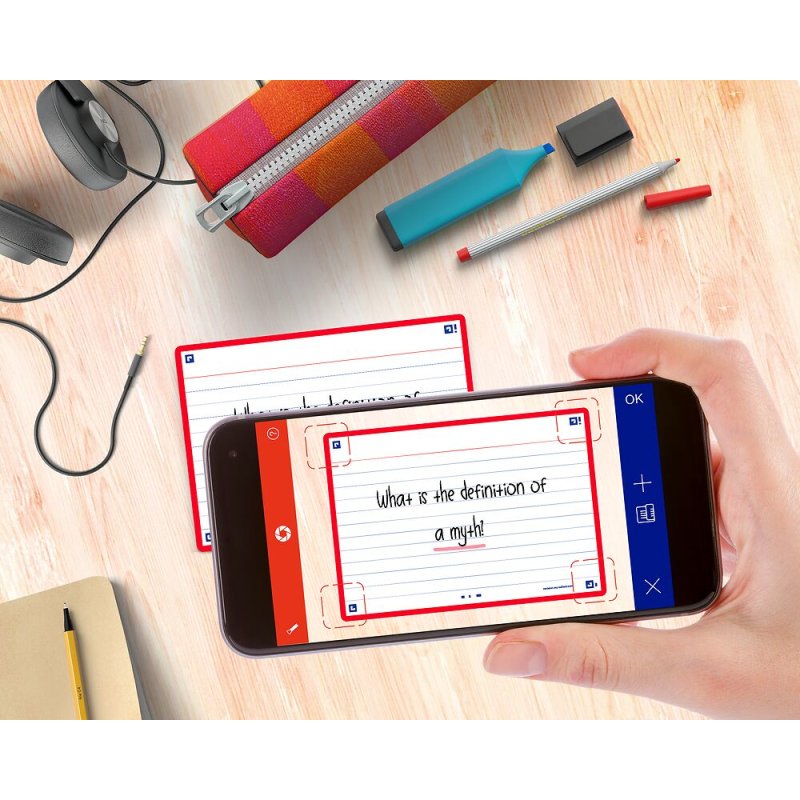 Oxford 400133916 index card Red 80 pc(s)