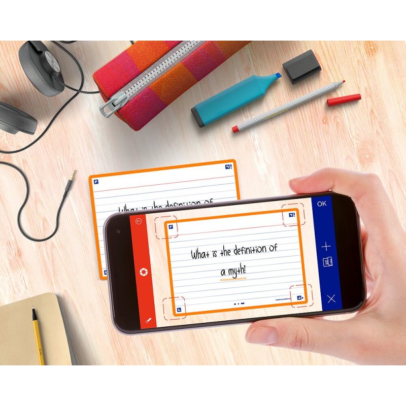 Oxford 400133918 index card Orange 80 pc(s)