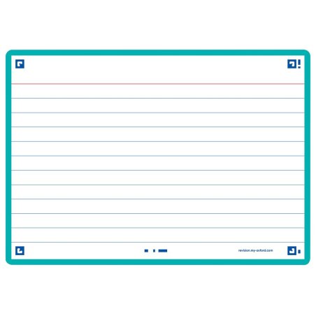 Oxford 400133921 index card Mint colour 80 pc(s)