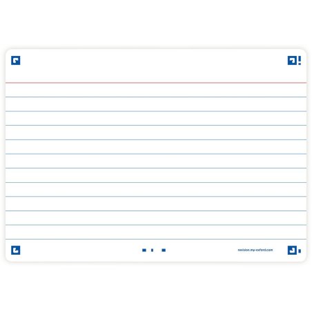 Oxford 400133922 index card 80 pc(s)