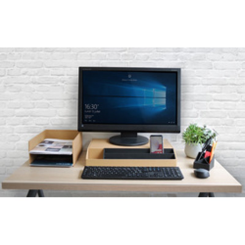 Oxford Support pour écran "Savana", en carton, naturel