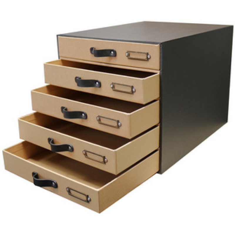 Oxford Module de classement "Savana", A4, en carton, naturel