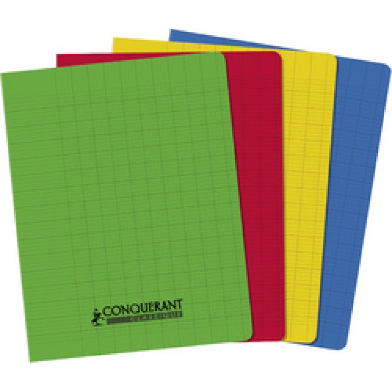 CONQUERANT CLASSIQUE Cahier 170 x 220 mm, Seyès, vert pastel