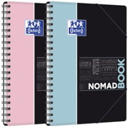 Oxford Etudiants Cahier à spirale NOMADBOOK Pastel, B5