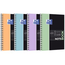 Oxford Etudiants Cahier à spirale NOTEBOOK Pastel, B5, seyès