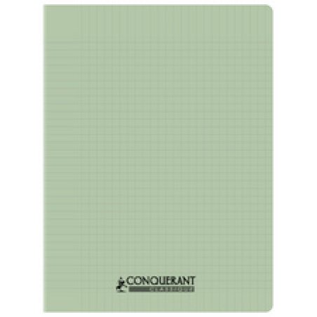 CONQUERANT CLASSIQUE Cahier 240 x 320 mm, Seyès, gris