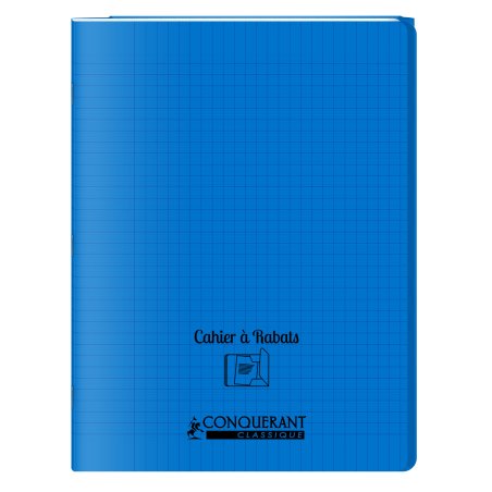 Conquerant 400104019 bloc-notes 96 feuilles Bleu