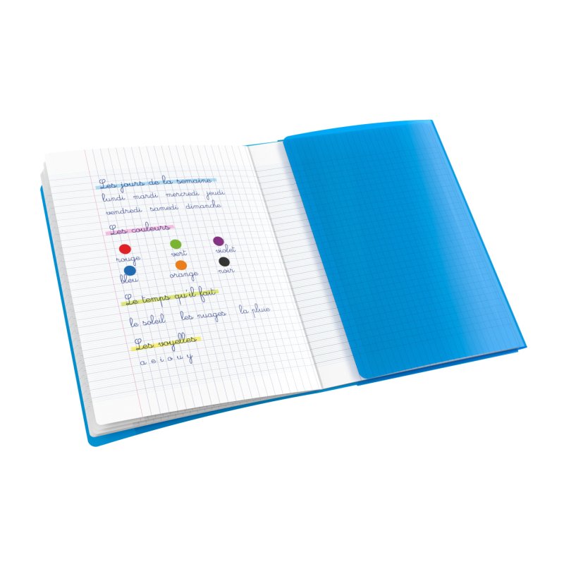 Conquerant 400104019 bloc-notes 96 feuilles Bleu