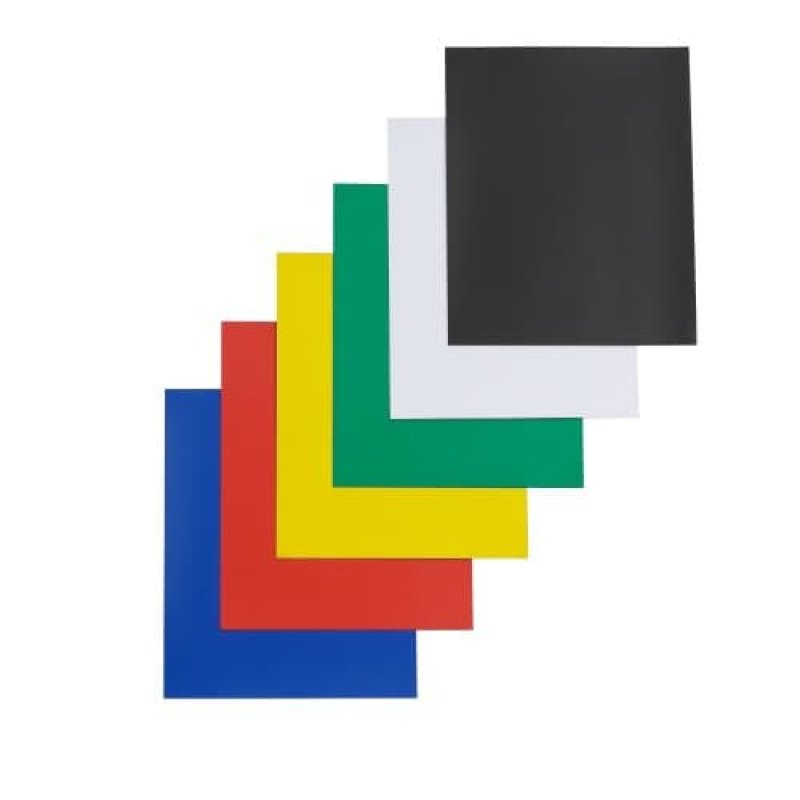 Nobo Magnetic Squares 150x150mm Assorted Colours (6)