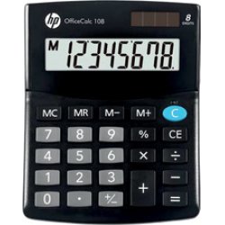 hp Calculatrice de bureau "OfficeCalc 108", noir