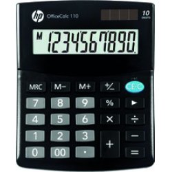 hp Calculatrice de bureau "OfficeCalc 110", noir