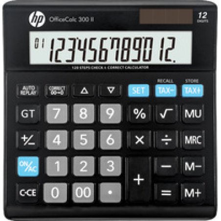 hp Calculatrice de bureau "OfficeCalc 300 II", noir