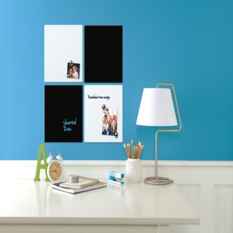 Rexel Tableau magnétique format carré, vert, 360x360 mm