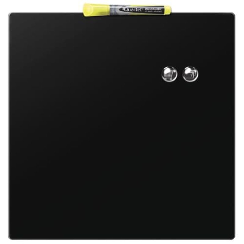 nobo Tableau mémo carré, (L)360 x (H)360 mm, noir