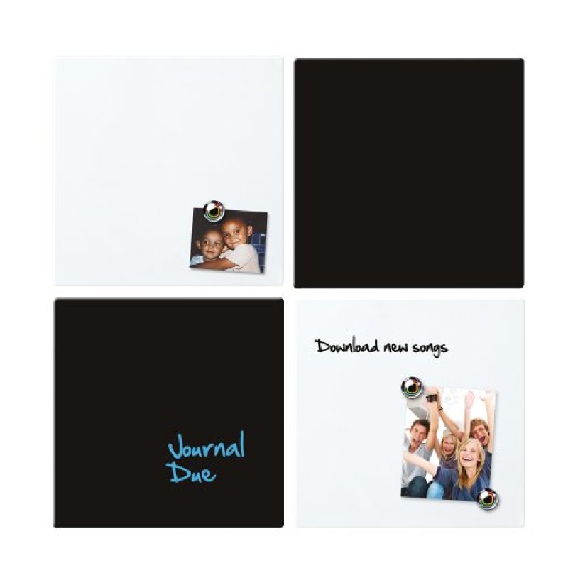 nobo Tableau mémo carré, (L)360 x (H)360 mm, blanc