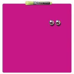 Rexel Magnetic Square Tile 360x360mm Pink