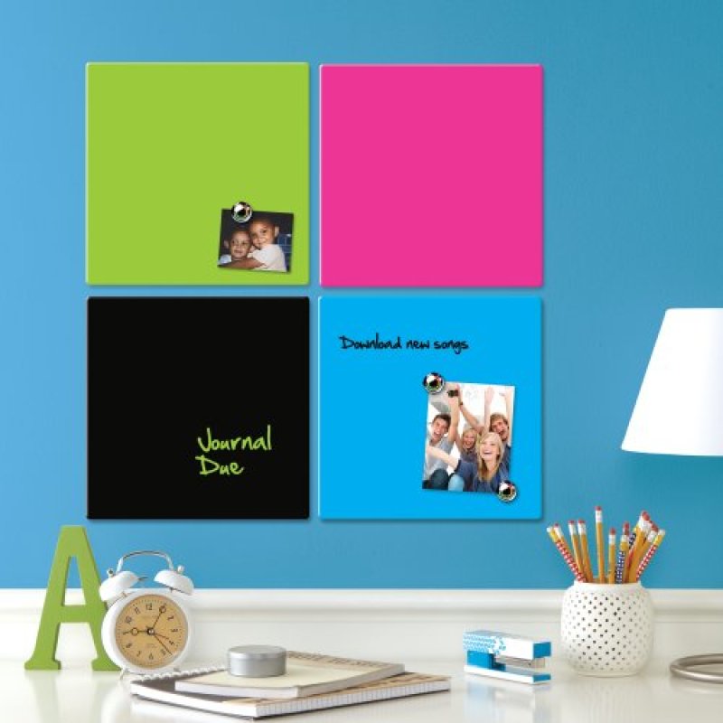 Rexel Magnetic Drywipe Tile 360x360mm Blue