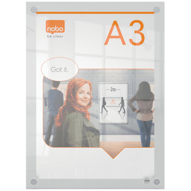 Nobo Premium Plus A3 whiteboard 420 x 297 mm Acrylic