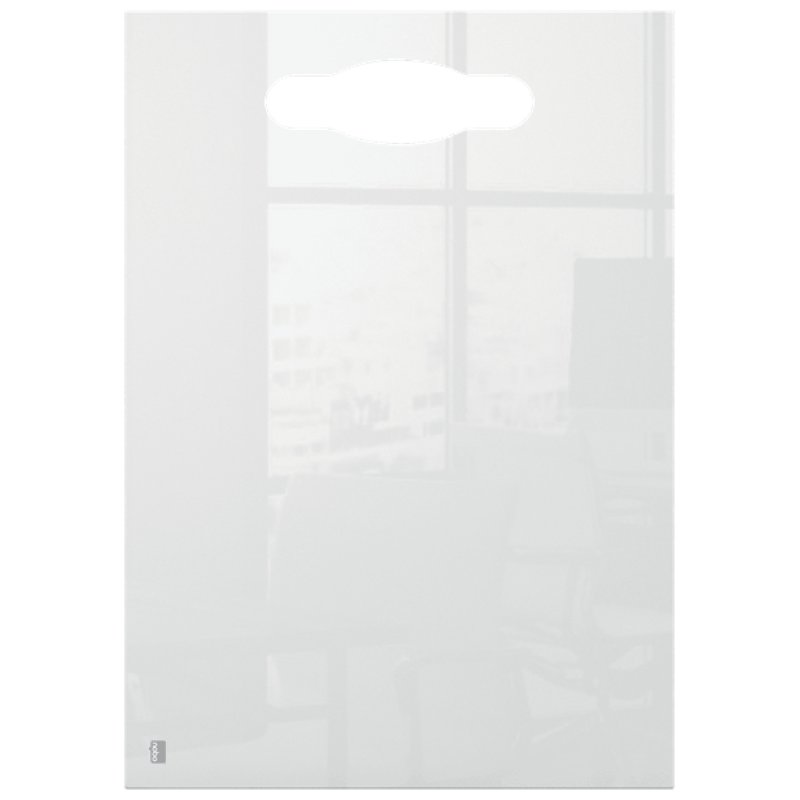 nobo Tableau blanc/bloc-notes de bureau avec poignée, A4