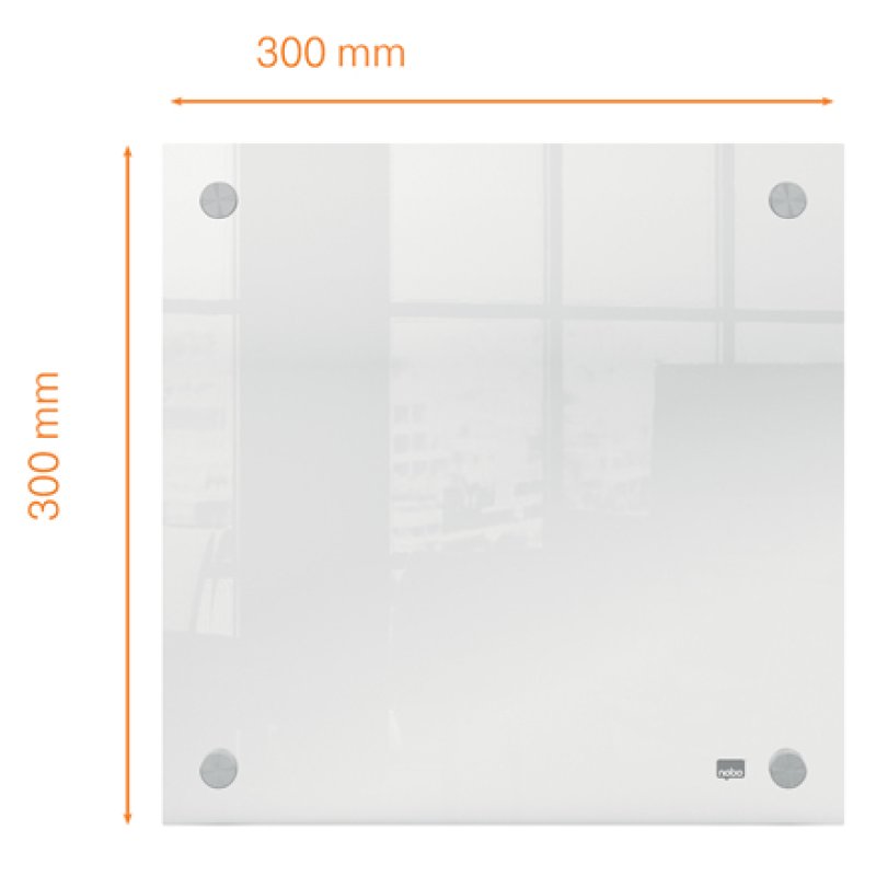 Nobo 1915619 whiteboard 300 x 300 mm Acrylic