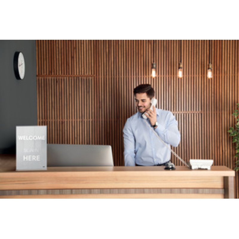 nobo Présentoir de table Premium Plus, acrylique, A3