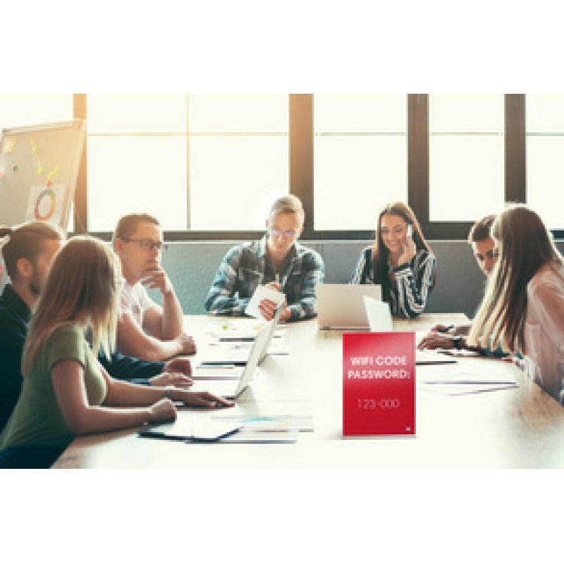 nobo Présentoir de table Premium Plus, acrylique, A3