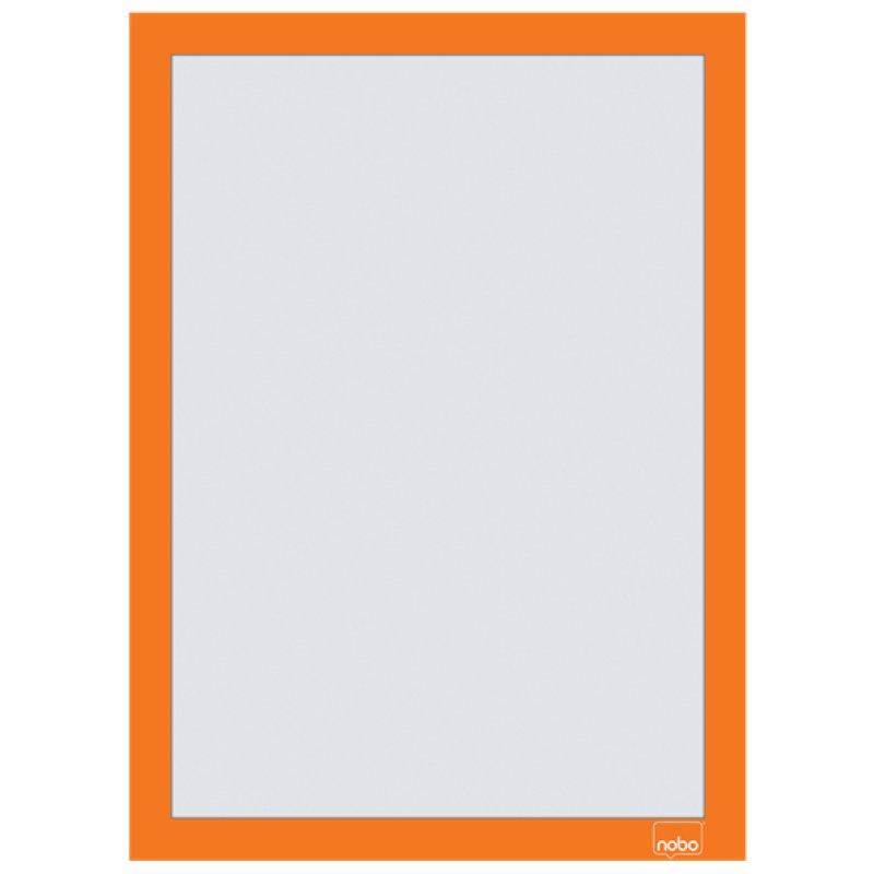 Nobo 1915695 cadre magnétique A4 Orange