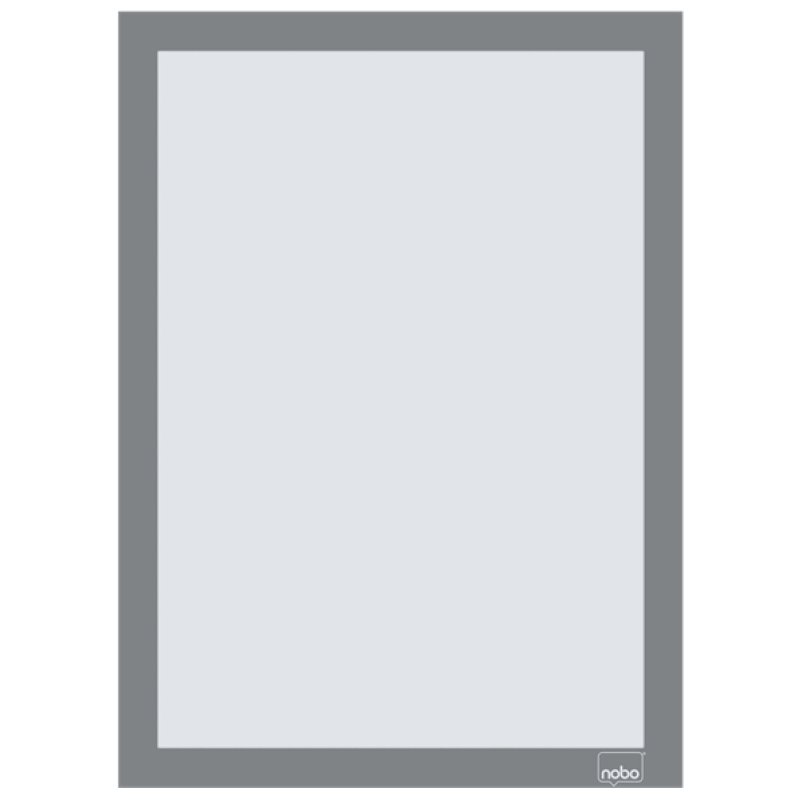 Nobo 1915696 magnetic frame A4 Silver
