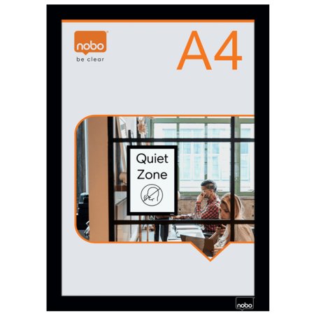 Nobo 1915697 magnetic frame A4 Orange