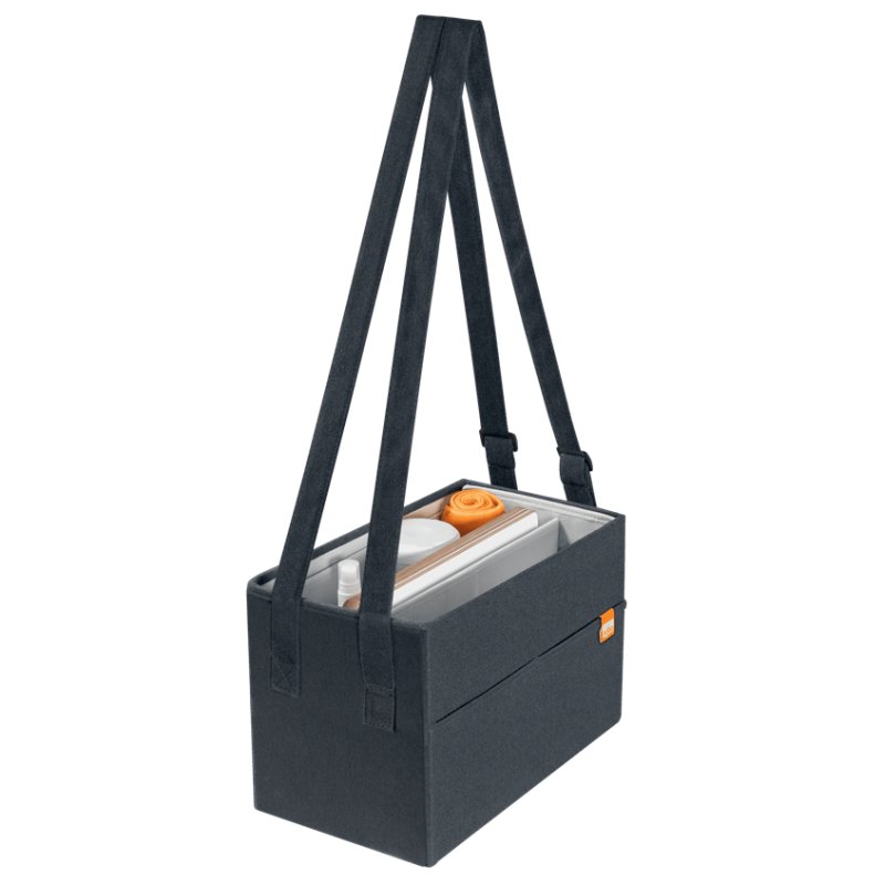 nobo Sac d'accessoires pour tableau blanc, garni, anthracite