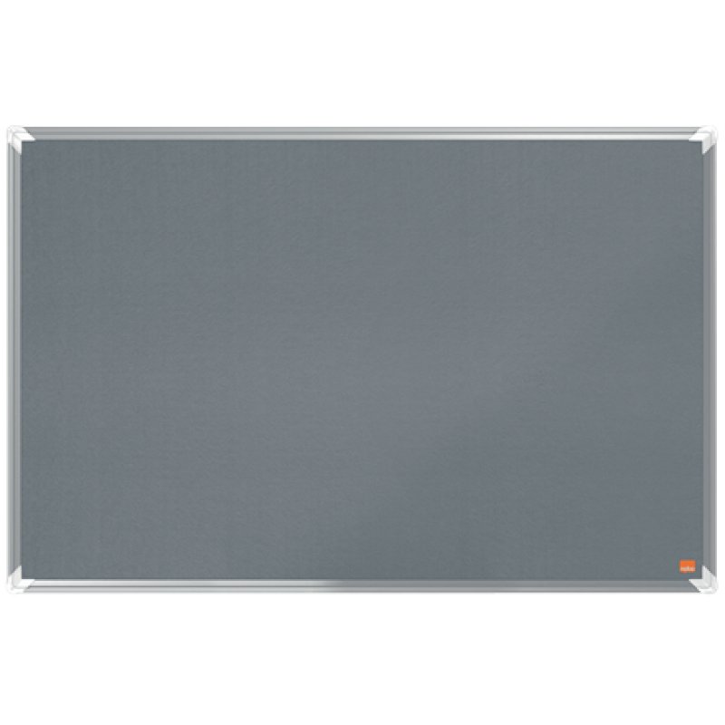 nobo Tableau d'affichage en feutre Premium Plus, gris