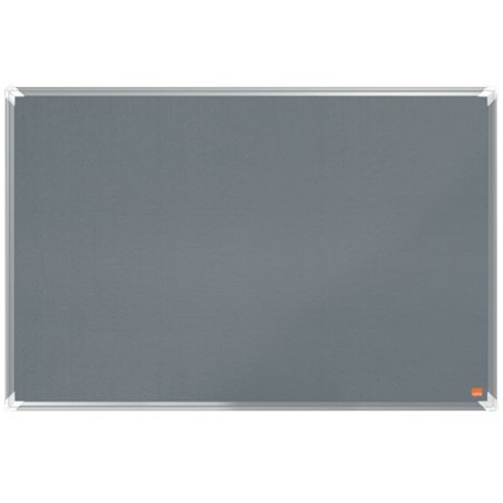 nobo Tableau d'affichage en feutre Premium Plus, gris