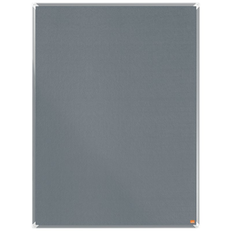 nobo Tableau d'affichage en feutre Premium Plus, gris