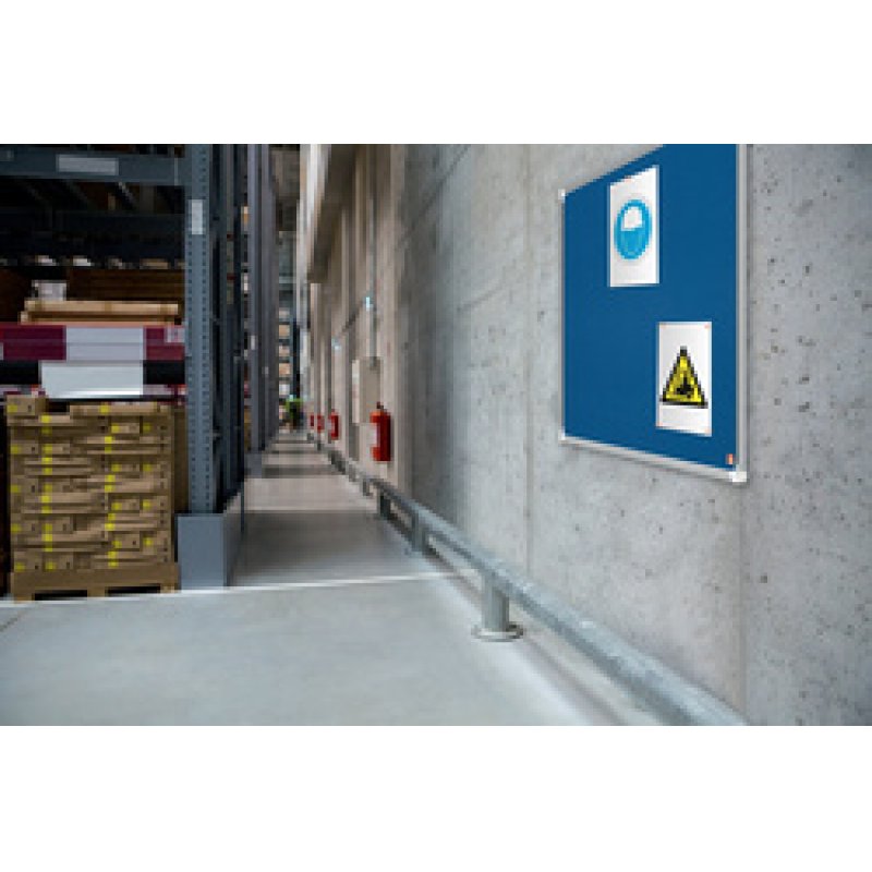 nobo Tableau d'affichage Essence, (L)600 x (H)450 mm, rouge