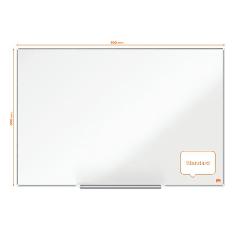nobo Tableau blanc mural Impression Pro Steel, (L)900 x