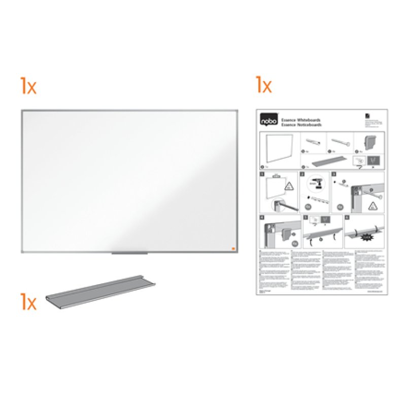 Nobo Essence whiteboard Enamel Magnetic