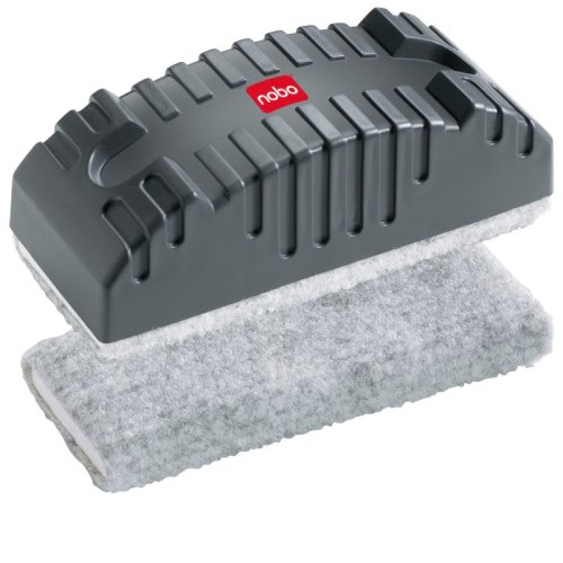 nobo Brosse magnétique pour tableau blanc, feutre gris