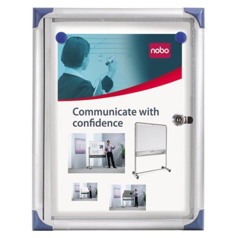 Nobo Extra Flat Glazed Case Magnetic 1xA4