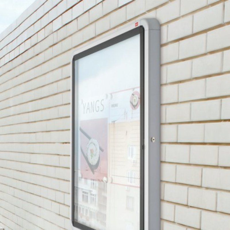 Nobo Vitrine d`extérieur fond magnétique 6xA4