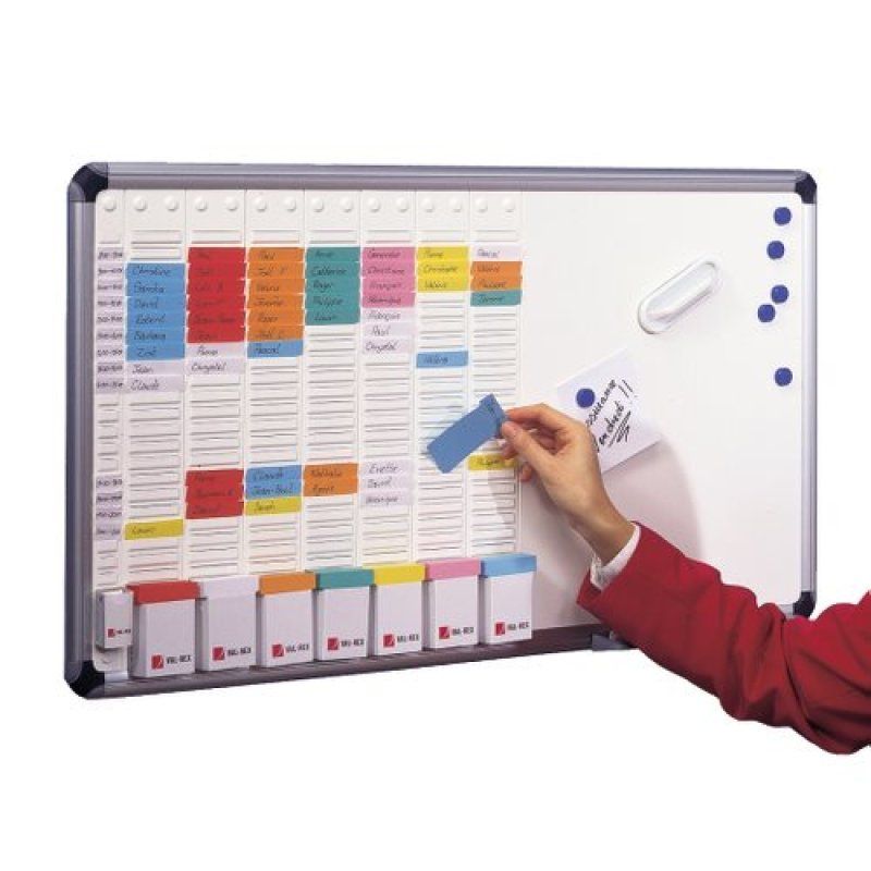 Nobo Planning Office T-Board 8 Colonnes 24 Fentes