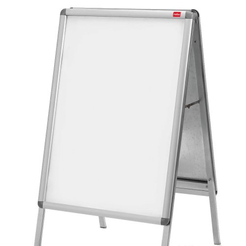 nobo Panneau d'affichage A2,cadre aluminium de haute qualité